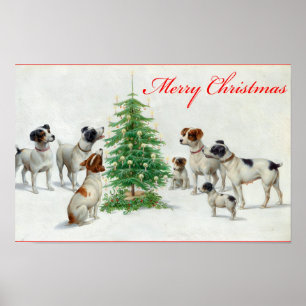 Poster Noël vintage
