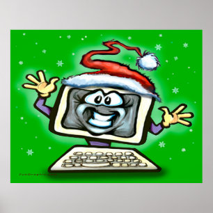 Poster Noël virtuel