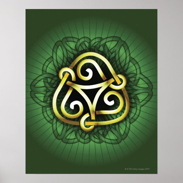 Poster noeud celtique (Devant)