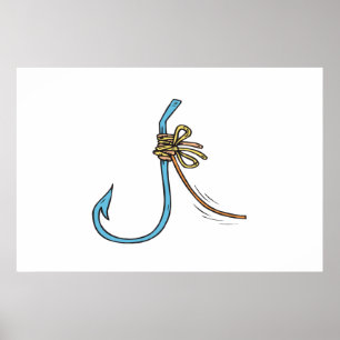 Poster noeud de pêche