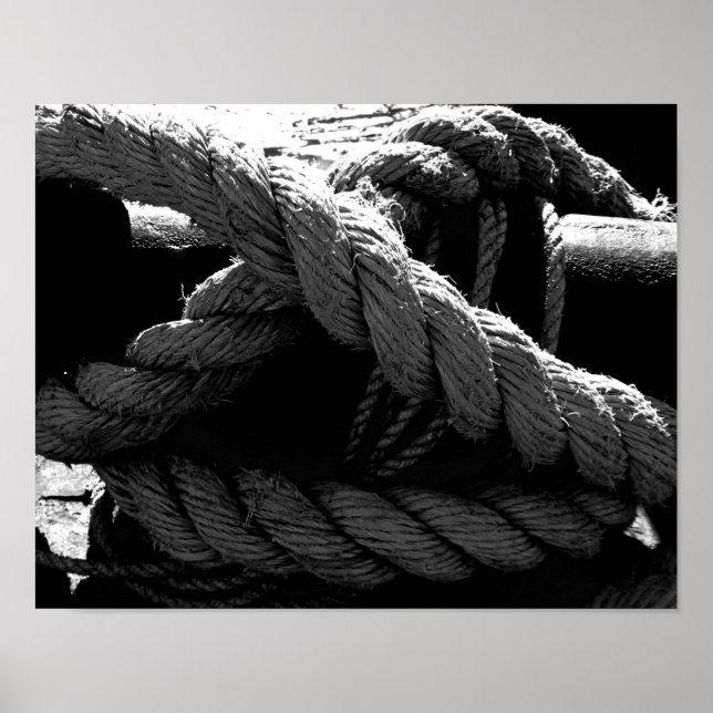 Poster Noeud nautique (Devant)