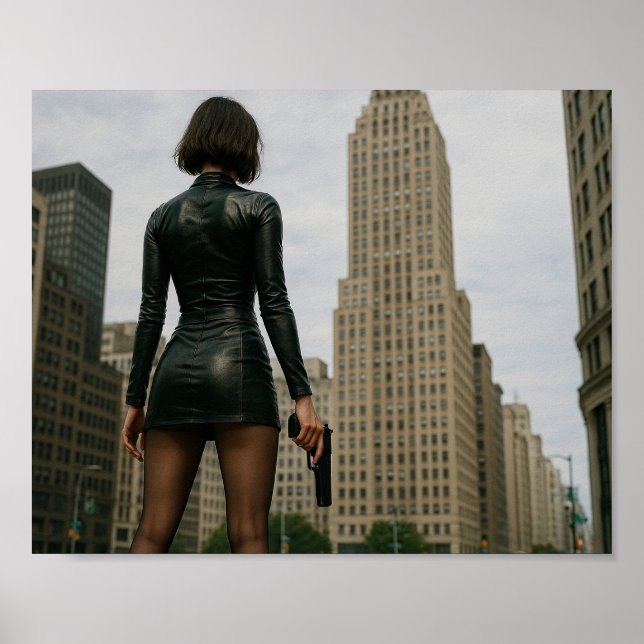 Poster noir (Devant)