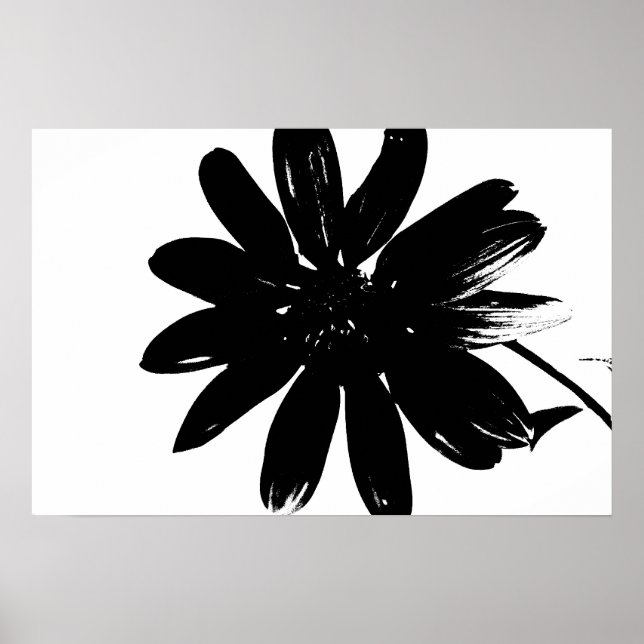 Poster noir et blanc (Devant)