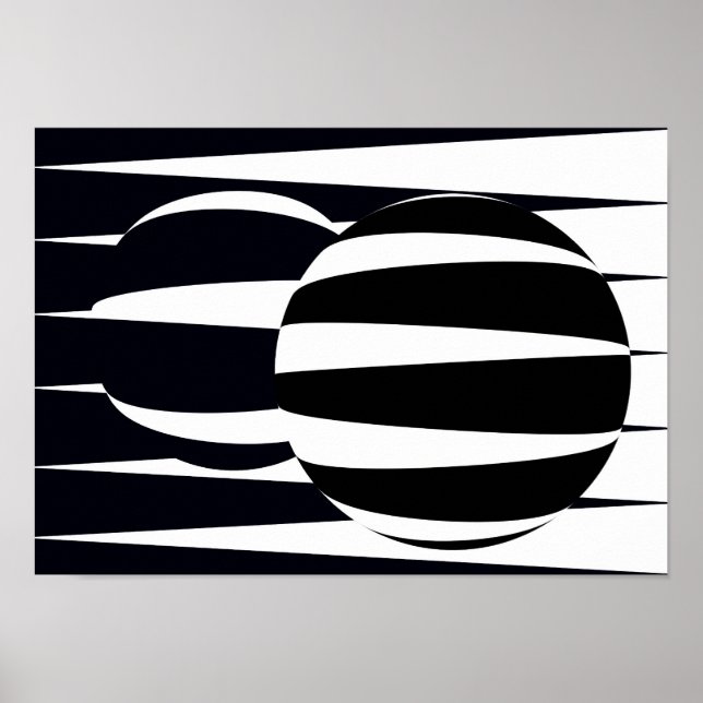 Poster Noir et blanc (Devant)