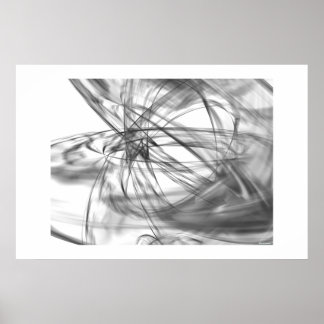 Poster Noir et blanc