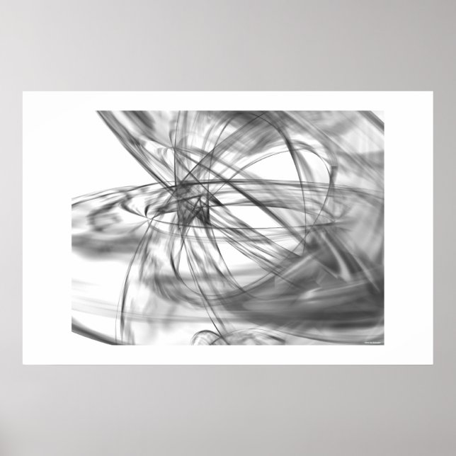 Poster Noir et blanc (Devant)