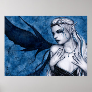 Poster noir Tiara