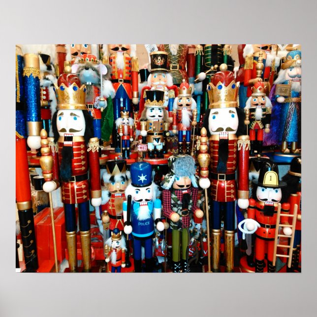 Poster Noisette Décor de Noël (Devant)