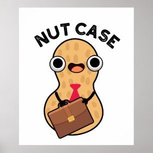 Poster Noix de Cas Puns Drôles de Cacahuètes