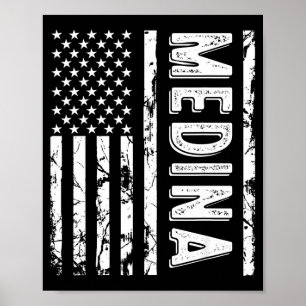 Poster Nom de famille Medina Nom de famille drôle Équipe