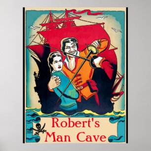 Poster Nom de la cave man