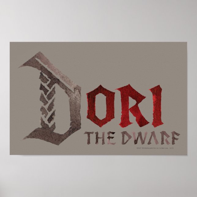 Poster Nom Dori (Devant)