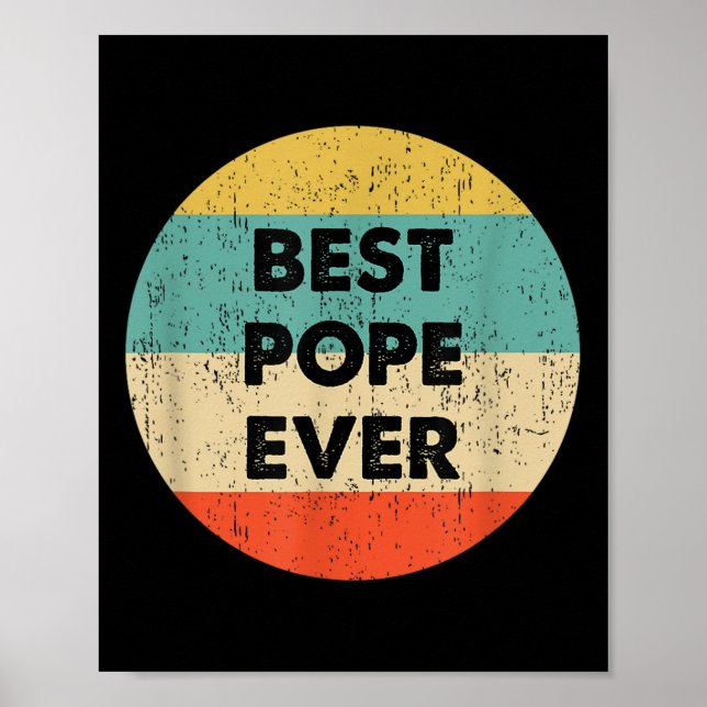 Poster Nom du pape  (Devant)