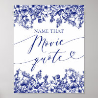 Nom Floral Bleu Que Citation Film Jeu De Douche Pa