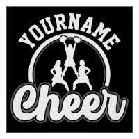 NOM personnalisé Cheer Team Varsity Pom-pom girl