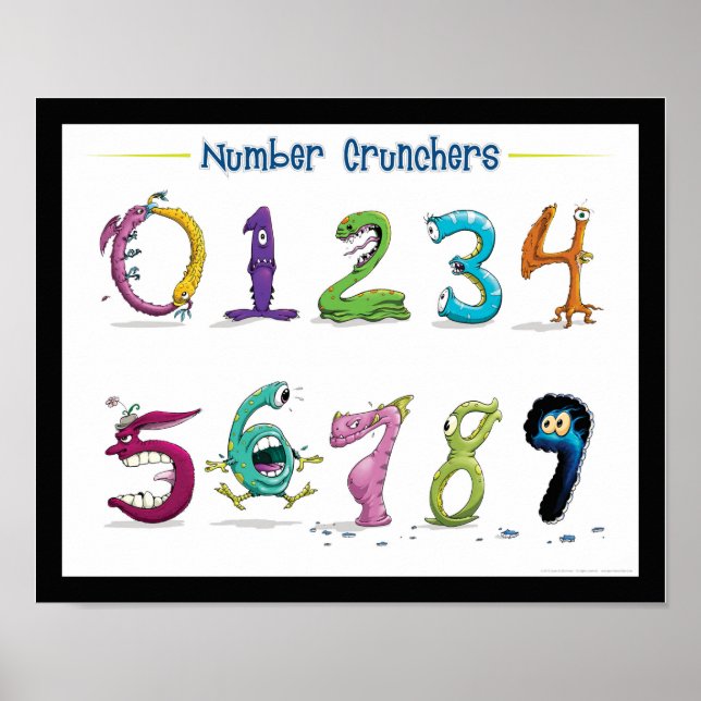 Poster Nombre de coureurs ! Amusez-vous avec les maths ! (Devant)