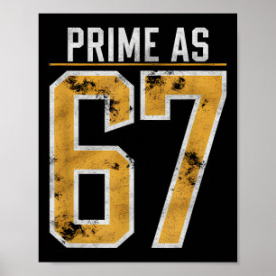 Poster Nombre premier comme 67 
