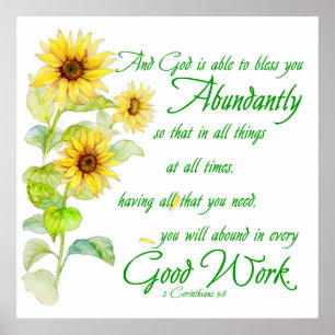 Poster Nombreuses bénédictions