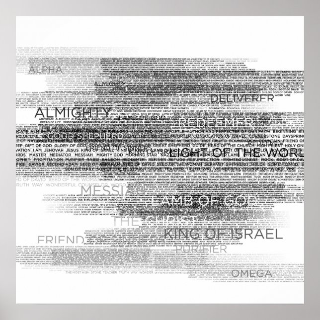 Poster Noms de Dieu (Devant)