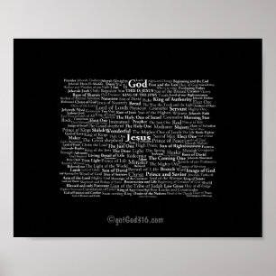Poster Noms de Jésus gotGod316.com