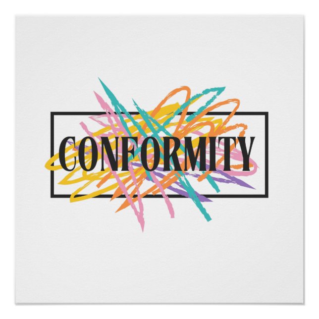 Poster Non-conformisme (Devant)