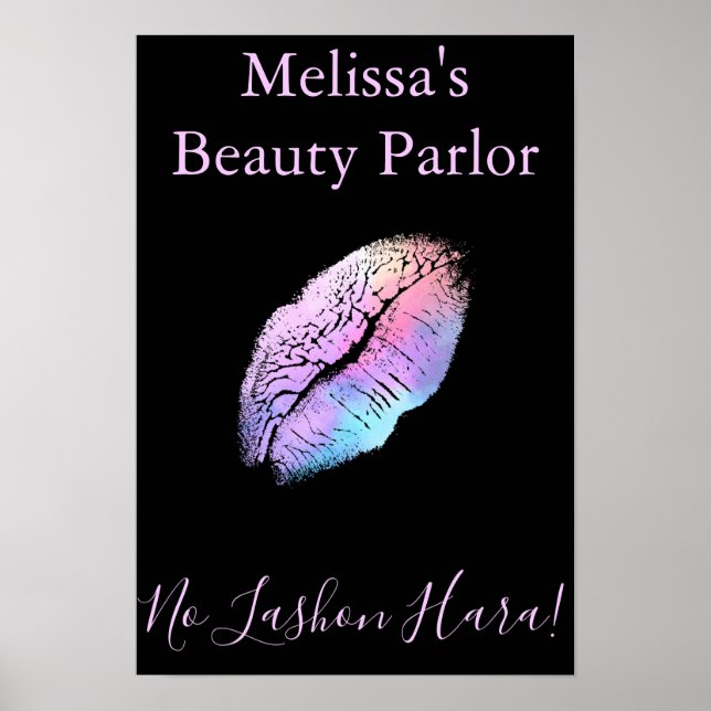 Poster Non Lashon Hara Custom (Devant)