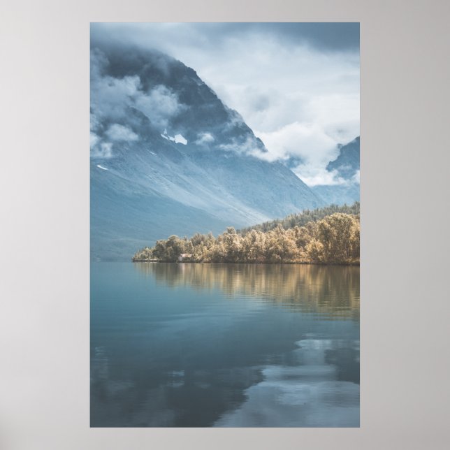 Poster Nord de la Norvège Photo du paysage (Devant)