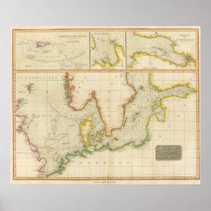 Poster Nord, mers baltiques