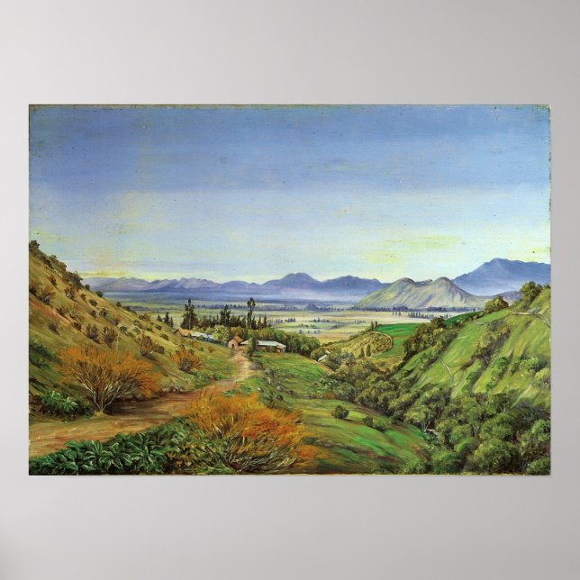 Poster Nord - Santiago Desde Apoquindo (Devant)