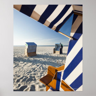 Poster Norderney, Iles d'Extrême-Orient, Allemagne