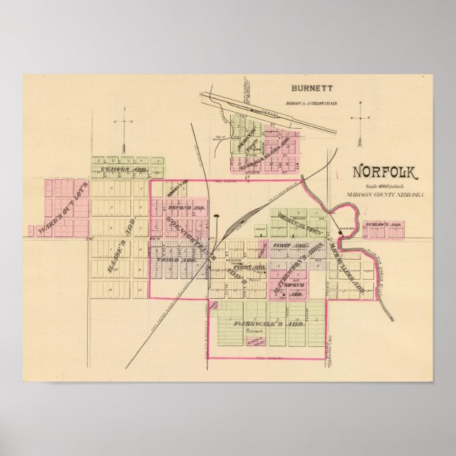 Poster Norfolk (Nebraska) (Devant)