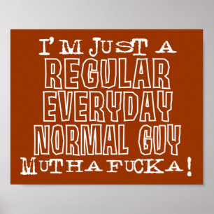 Poster Normal Guy