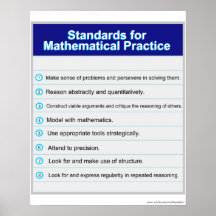 Normes pour l'affiche de pratique mathématique