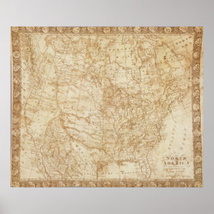 Poster North America 1804