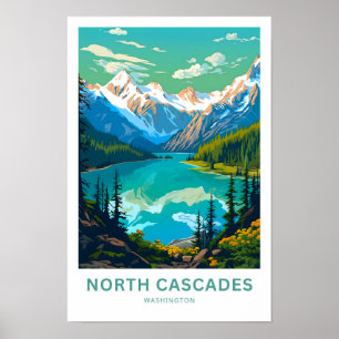 Poster North Cascades Washington Imprimer