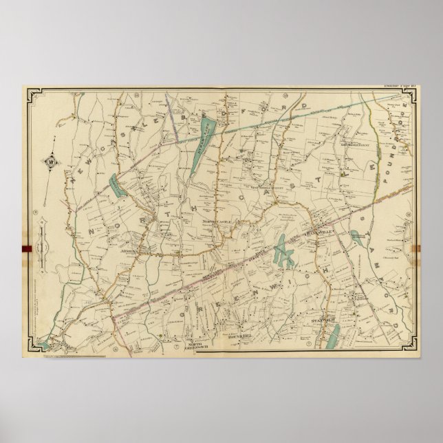 Poster North New York (Devant)