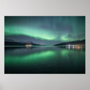 Poster Northern Lights Norvège