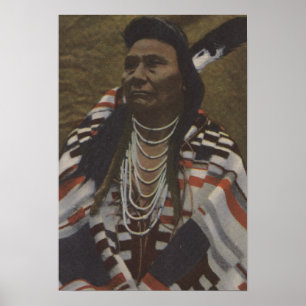 Poster Northwest Indians - Chief Joseph of the Nez