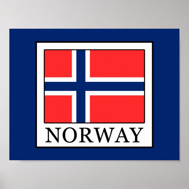 Poster Norvège (Devant)