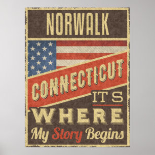 Poster Norwalk Connecticut