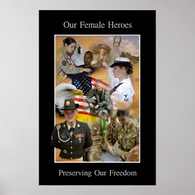 Poster Nos héros féminins (Devant)