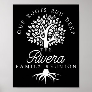 Poster Nos racines sont profondes Chemises de réunion de