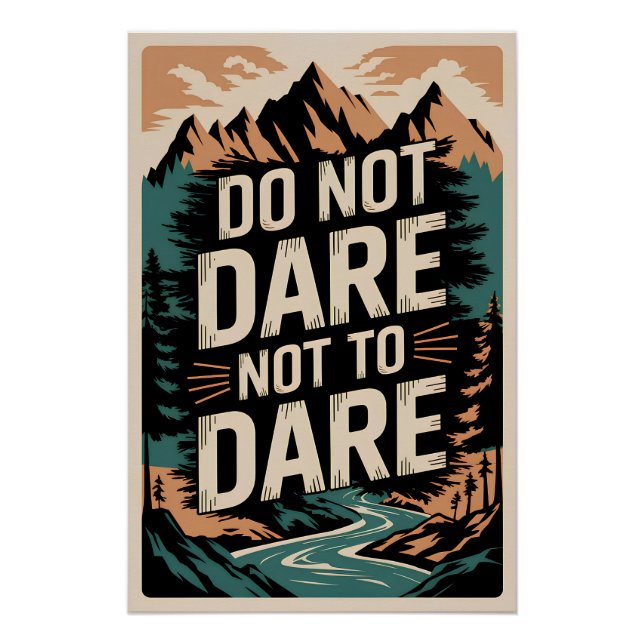 Poster N'osez pas ne pas oser (Devant)