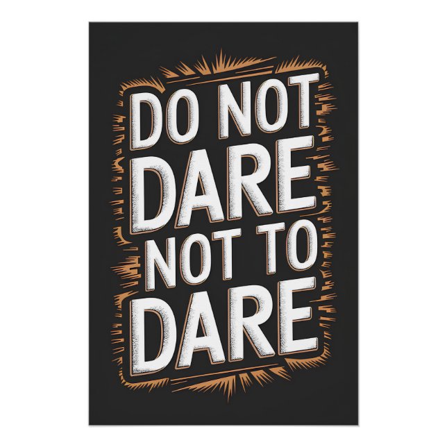 Poster N'osez pas ne pas oser (Devant)