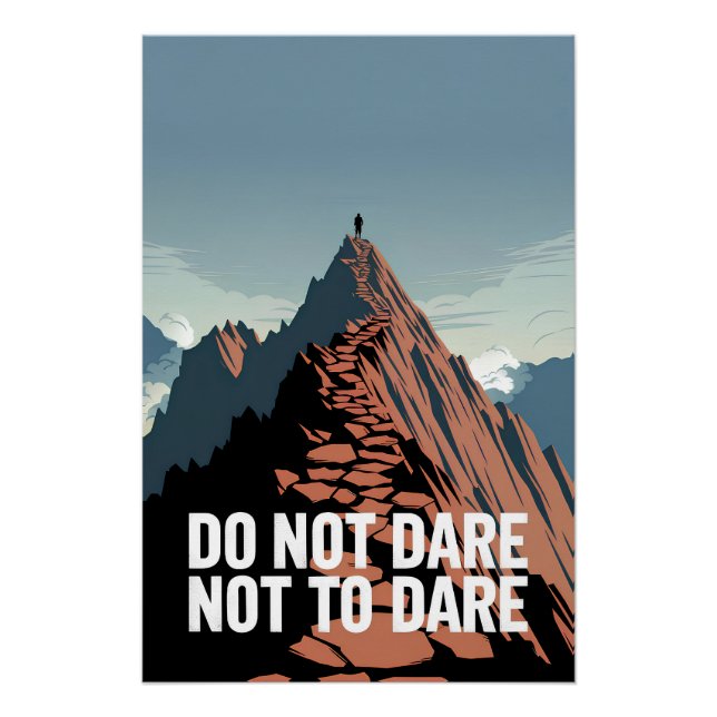 Poster N'osez pas ne pas oser (Devant)