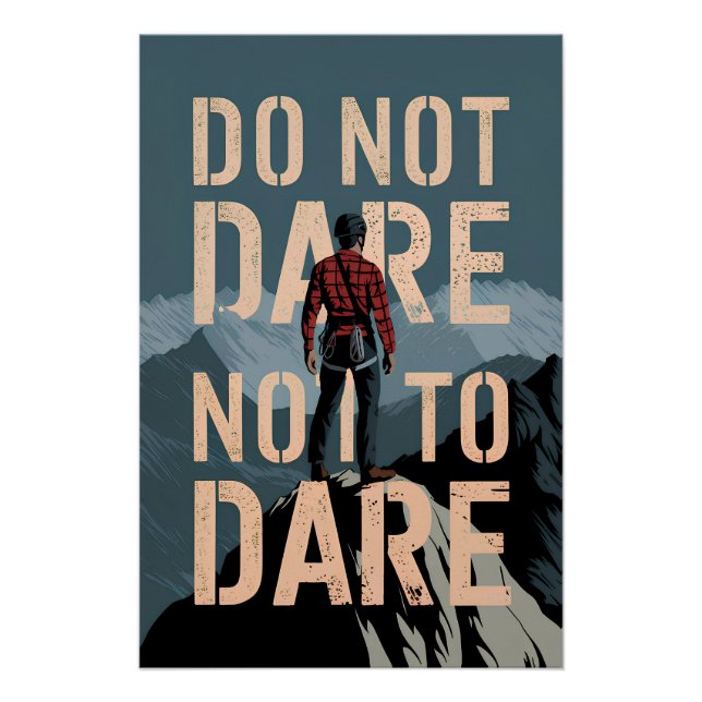 Poster N'osez pas ne pas oser (Devant)
