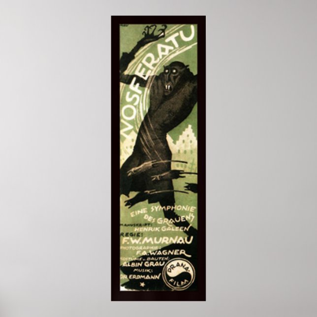 Poster Nosferatu 1922 (Devant)