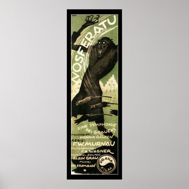 Poster Nosferatu 1922 (Devant)