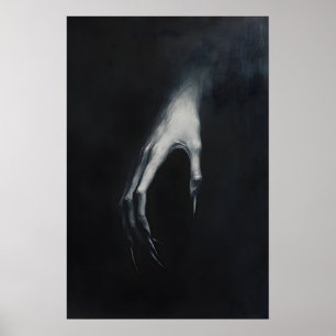 Poster Nosferatu Dracula Main dans les Ténèbres, Gothique