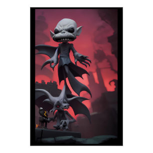 Poster Nosferatu marche son loup-garou